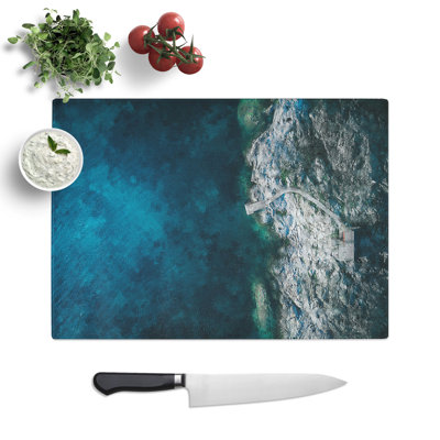 Uto Island in Sweden Painting Chopping Board