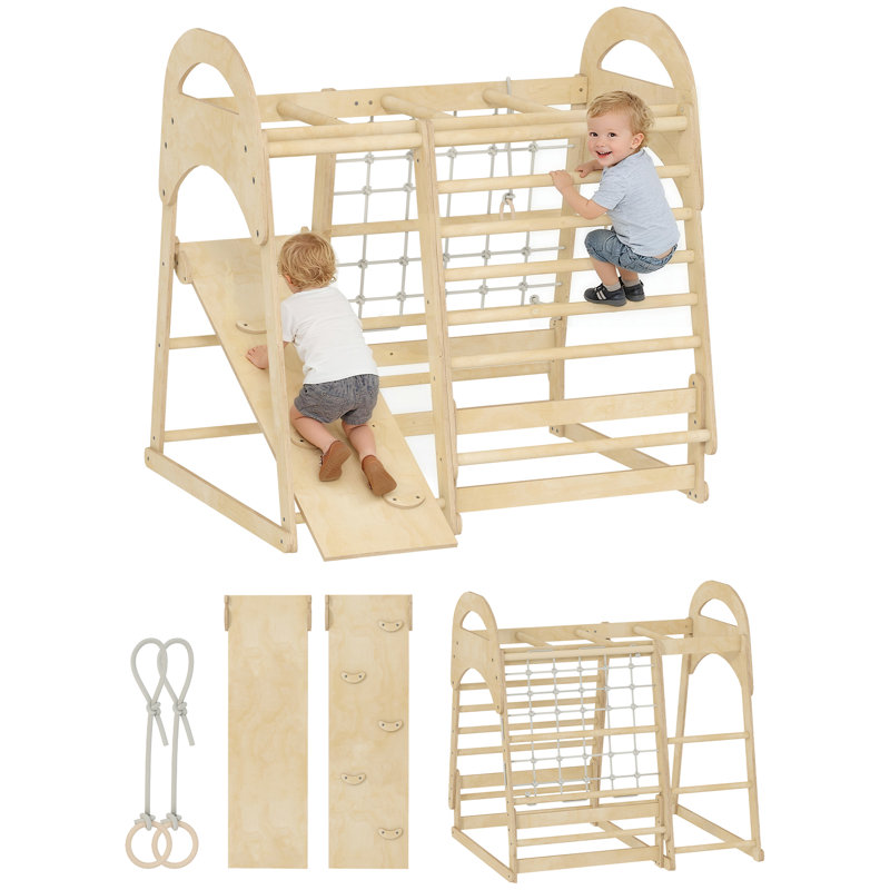 HOMCOM 108cm W Wood Climber