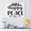 My Happy Place - Wrapped Canvas Print