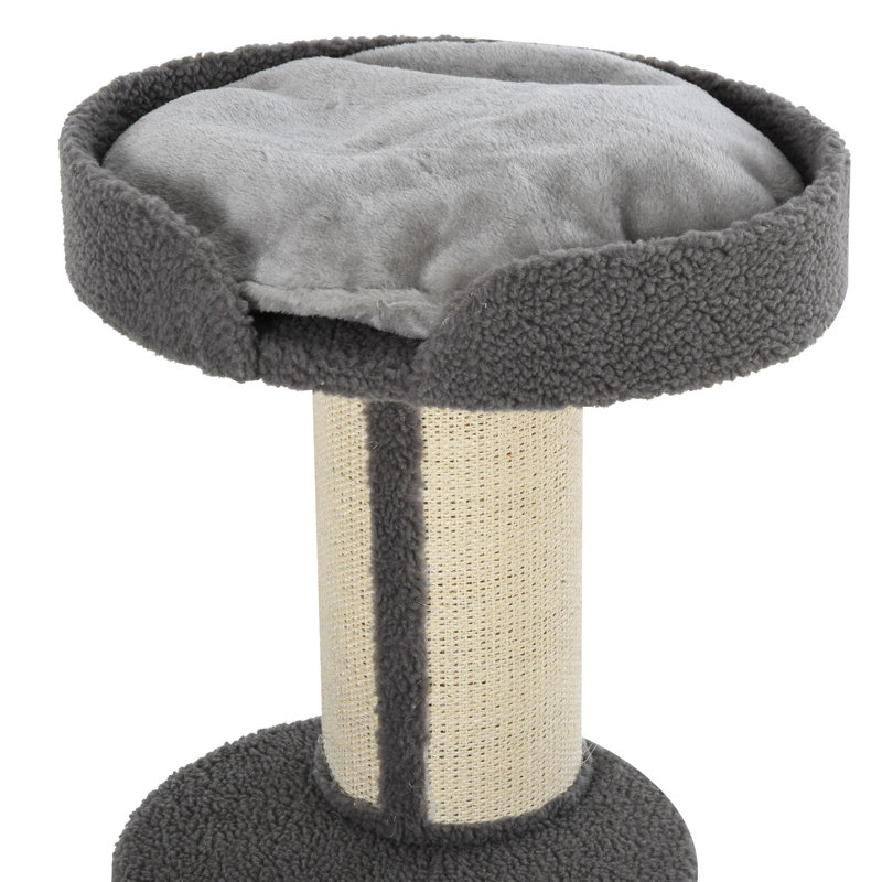 Tucker Murphy Pet 36" Cat Tree Multi-Level Kitty Tower With Sisal Mat Scratching Post, Cat Bed, Cushion, Perch, Grey