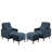 Upholstered Accent Chair-1500822323