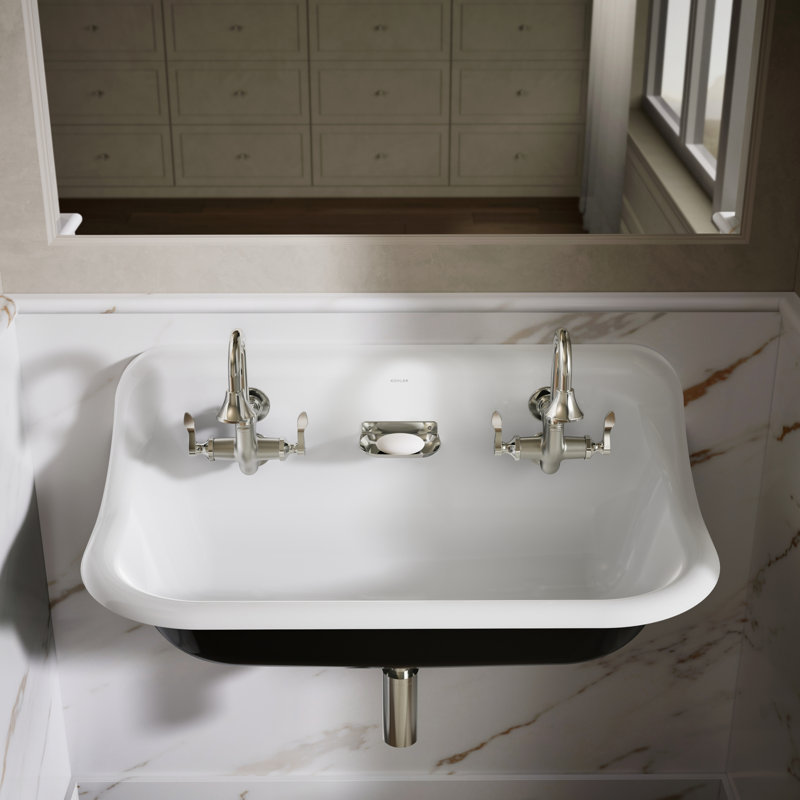 Triton Bowe™ Cannock 1.2 GPM Bathroom Sink Faucet with 3.69'' Gooseneck Spout and Lever Handles, Drain Not Included
