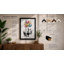 Rhinoceros with Balloons Whimsical - Framed Print-891589739-891589732
