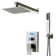 Digital Temperature Display Thermal Sequence ThermostaticLever Shower Faucet，Shower Faucet System with Handshower