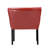 Kirthik Faux Leather Slipper Chair
