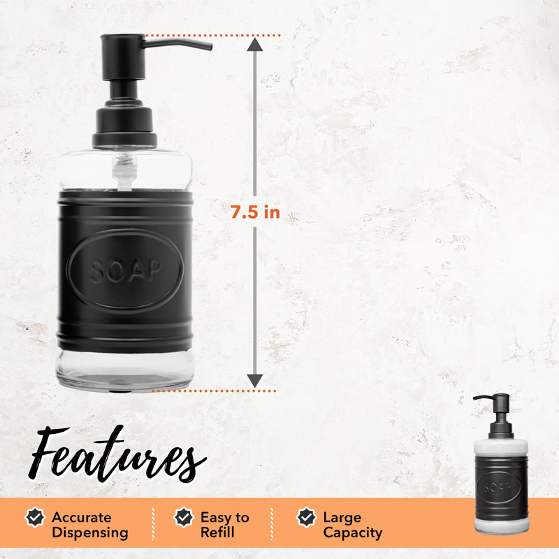 Soap Dispenser, Black