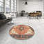 Tapis orange/jaune traditionnel Rinelle-1699243386