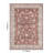 Eaglin 3CAB6154F0734CB5A4820F004493C355 Red Area Rug-1518456051