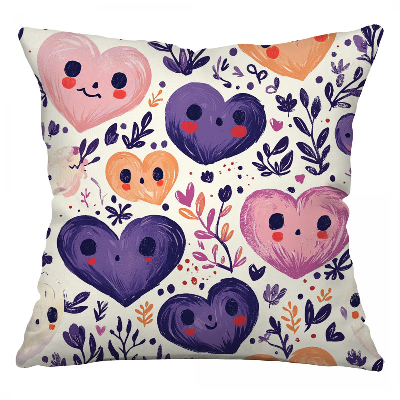 Coussin Botanical, Carré 14 po