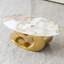 Table basse en acier inoxydable poli 201