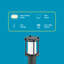 Lumière de paysage basse tension 100 lumens, 3000K-111764021
