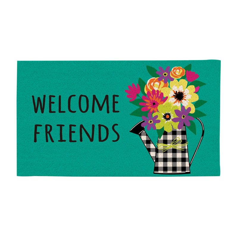 Tapis d'extérieur antidérapant pour arrosoir 28 po x 16 po