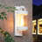 Dusk To Dawn Outdoor Lighting Wall Sconce,Modern Exterior Porch Light Fixture Aluminum With E26 Base 14In For House Patio Garage Front Door,Max 28W-1622508958