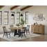 Bowlin 5 Piece Dining Set With A Round Table And Spindle Back Dining Chairs