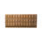 Retro Burlywood Solid Wood Sideboard