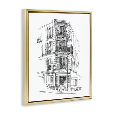 Cadre flottant Parisian Boulevard Study, design par Ethan Harper