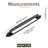 Solid Spindle Bar Pull With Backplate(G025) Multipack-119690857-119690859