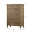 Commode 5 tiroirs Taupe
