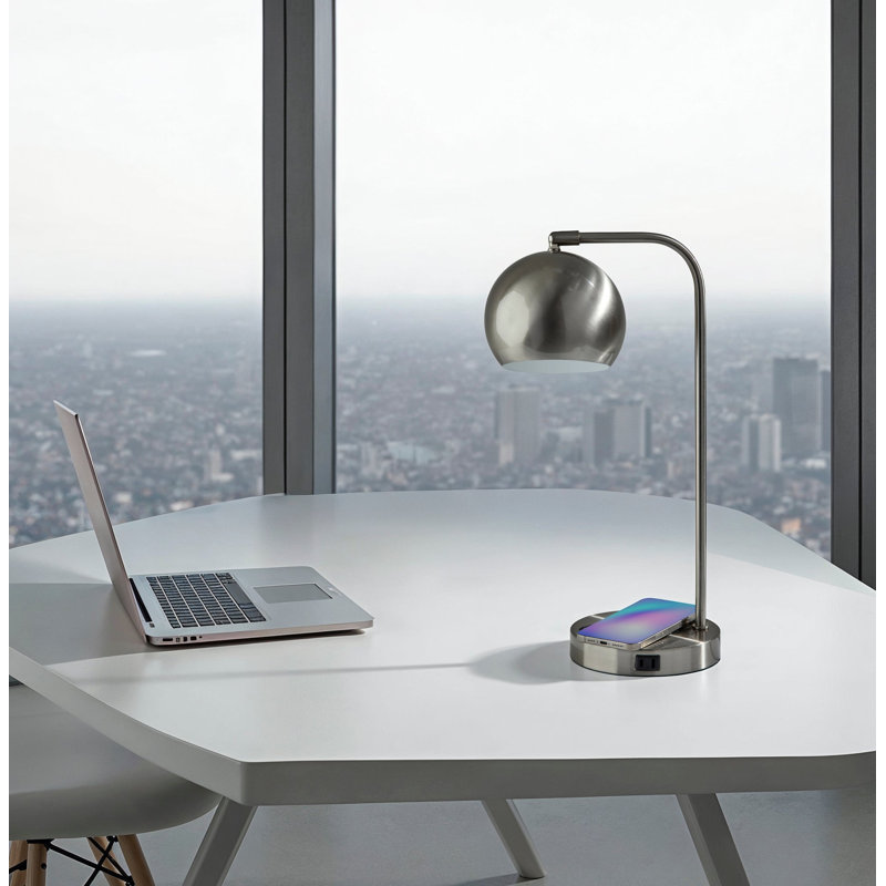 Lampe de bureau Emery Supercharger, Argent