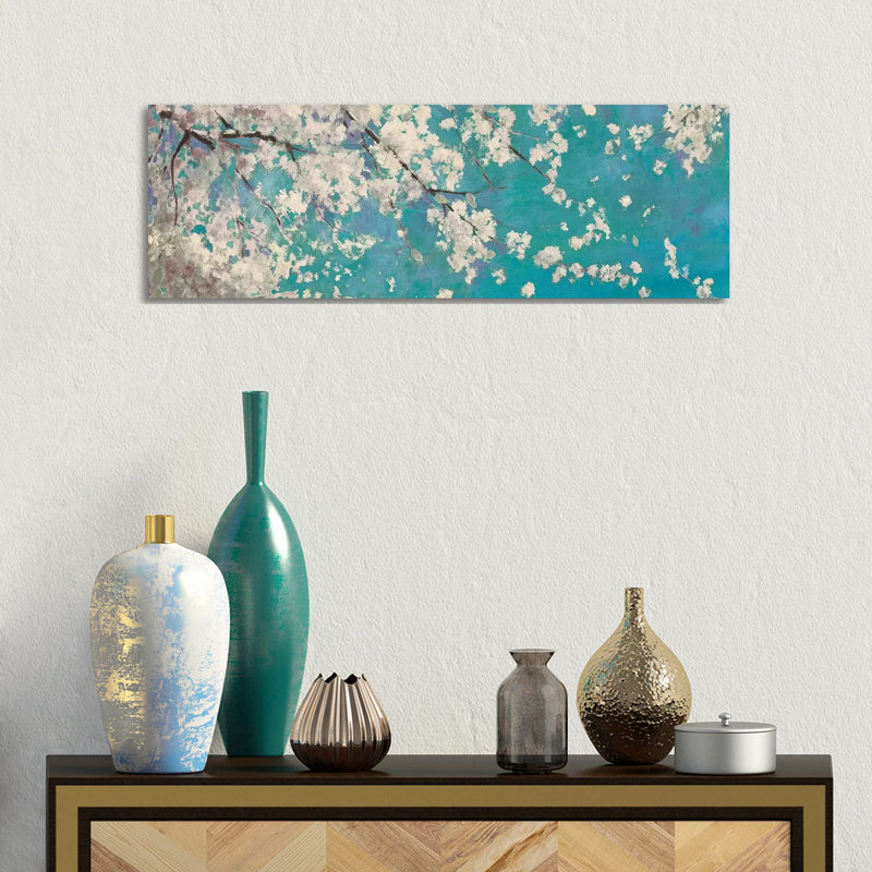 Osaka Blue II by Asia Jensen - Wrapped Canvas Panoramic Painting