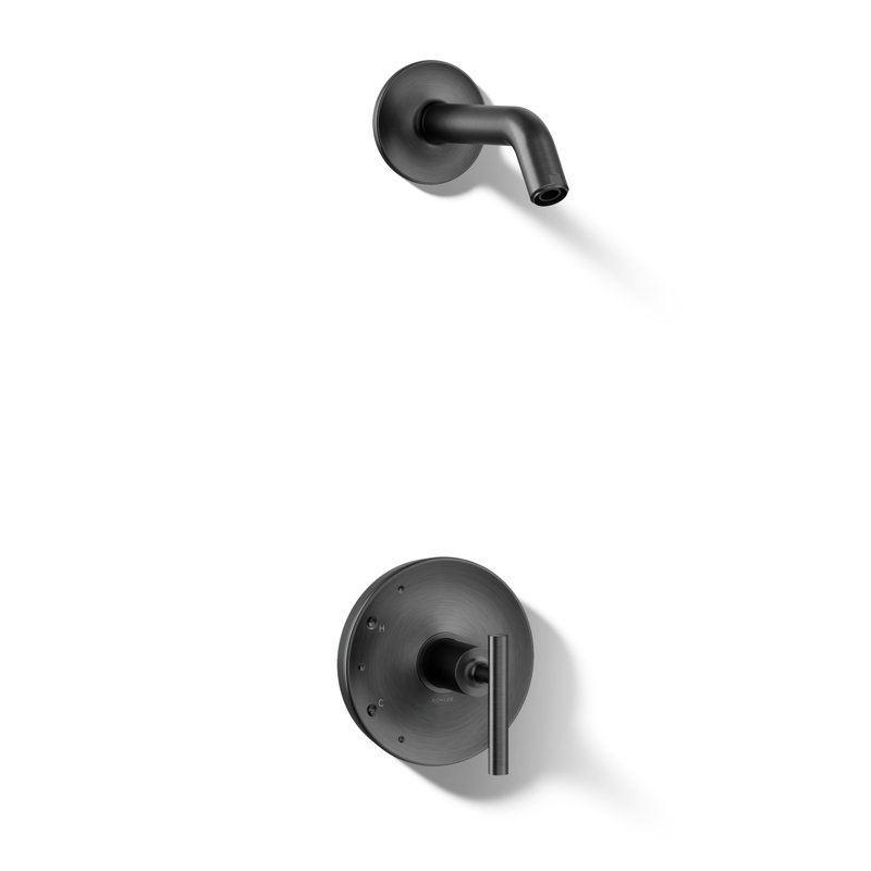 Ensemble de garniture de douche Purist Rite-Temp avec poignée levier, sans pomme de douche