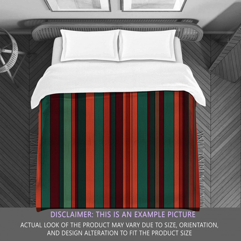 Striped Comforter, Twin Extra Long Comforter