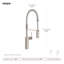 Robinet de cuisine Moen Inara-111203501