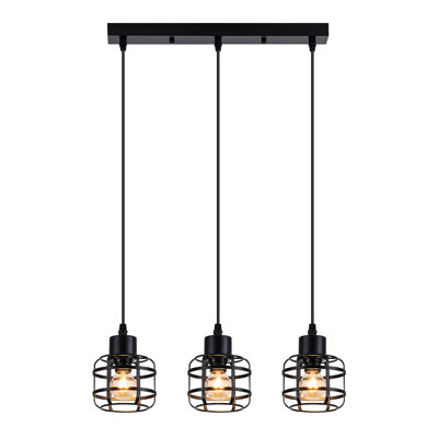 3 - Light Stainless Steel Bell Pendant