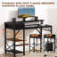 Andrick Metal Base Computer Desk-621831547