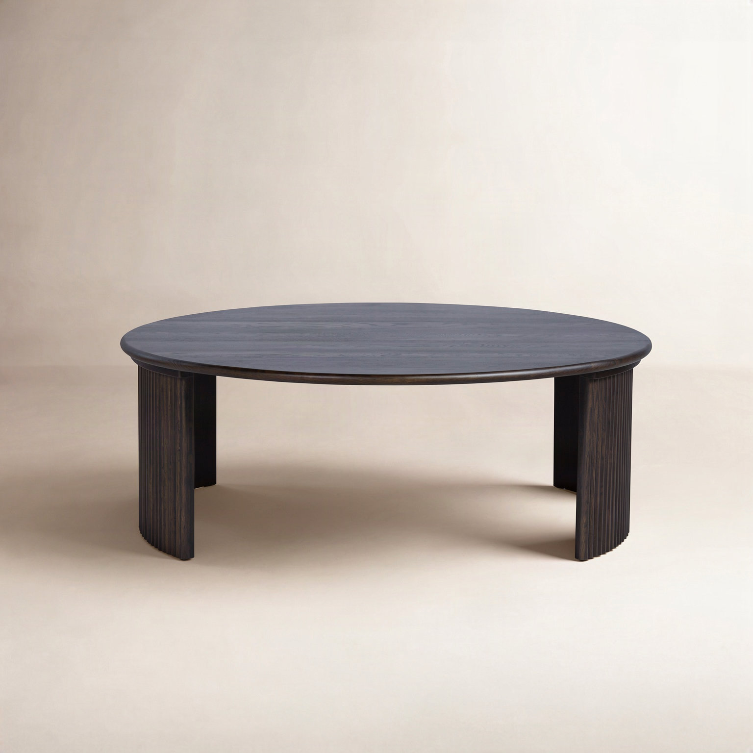 Wyat Oak Coffee Table, 15.75" H x 39" L x 39" W, Espresso