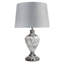 Waukomis 61cm Marble Effect Metal Table Lamp-106542997