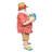 Kurt Adler Fabriche Palm Beach Santa Standing Christmas Figurine, 10.5in