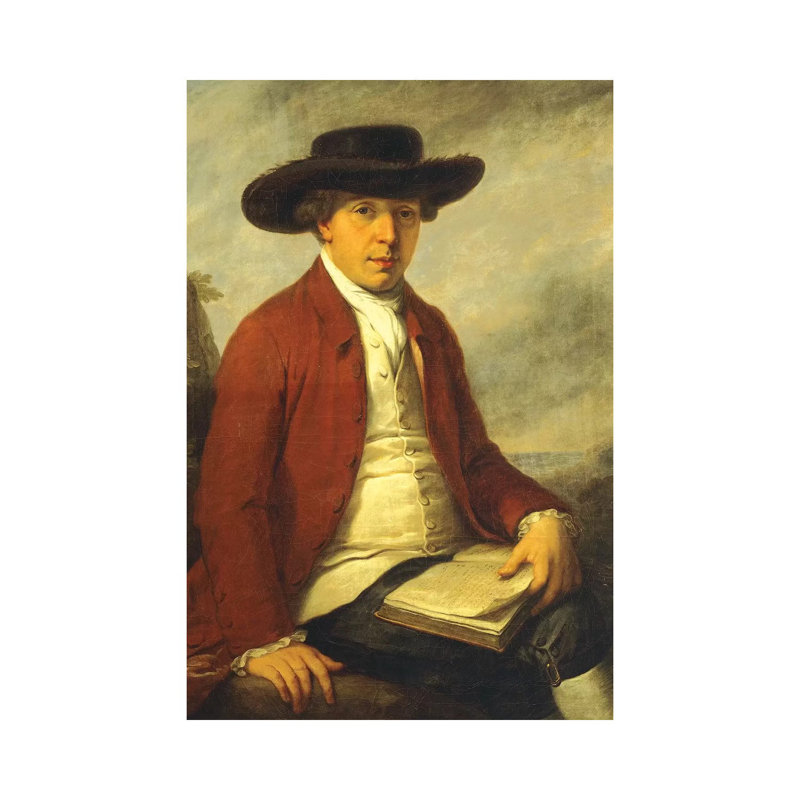 Doctor Domenico Cirillo by Angelica Kauffmann - Wrapped Canvas Print, 30.48cm H x 20.32cm W x 2cm D