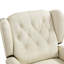 Fauteuil inclinable en cuir fleur 31,1 po de large avec dossier à oreilles (ensemble de 2)-1982593359