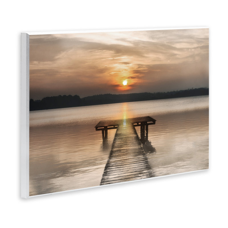 Plaque murale Centric Reflection Sunrise, design par Irene Weisz, H 13 po x l 19 po