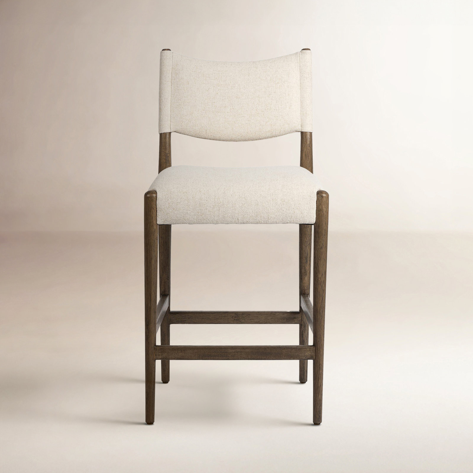 Tara 27" Bar Stool, Medium Brown, Antwerp Natural