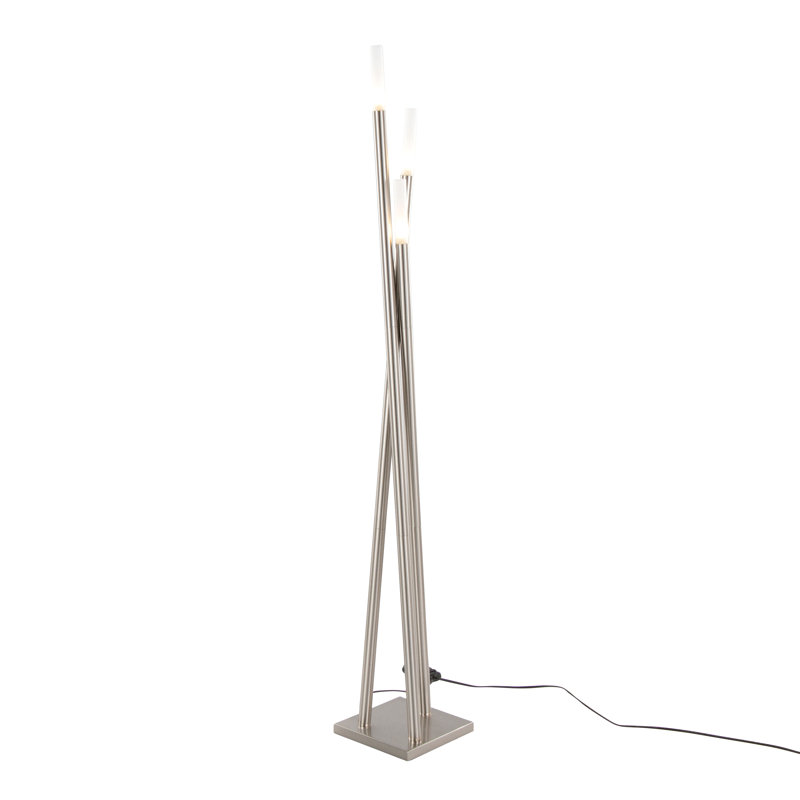 Lampe sur pied contemporaine en glaçon Icickel