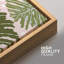 «Mid-Century Tropical Jungle Leaf Collage Abstract Shapes», art moderne, décoration murale, bohème, 2 pièces-98109813-98109809