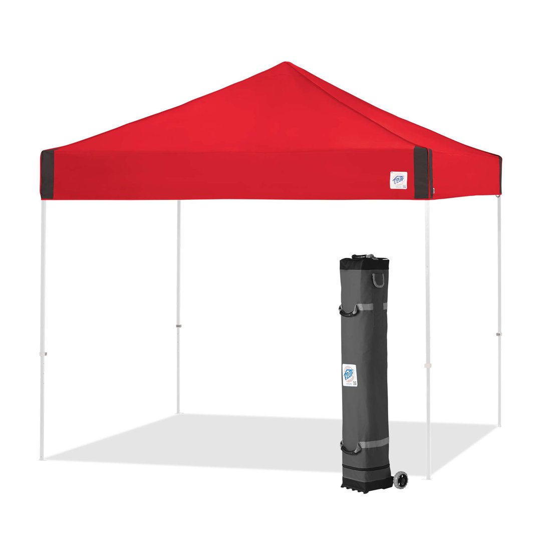Pyramid 10 Ft. W x 10 Ft. D Steel Pop-Up Canopy E-Z UP Roof 