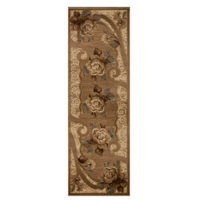 Tapis intérieur à volutes Lassiter
