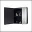 Sophisticated 30X26 Inch Black LED Mirror Medicine Cabinet Surface, Defogger, Anti-Fog,Dimmable Lights Brightness Memory