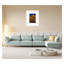 Cadre photo blanc en panneau de fibres à densité moyenne avec verre PS - fixation murale ou de table (convient à une image de 10,2 po x 12,2 po)