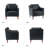 Almetia Vegan Leather Armchair-179773769