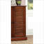 Armoires à chaussures | Rangement à chaussures à 5 niveaux Modern Transitional, tablettes réglables, portes à persiennes, l 30 po | Bois massif | Salon-2118776480