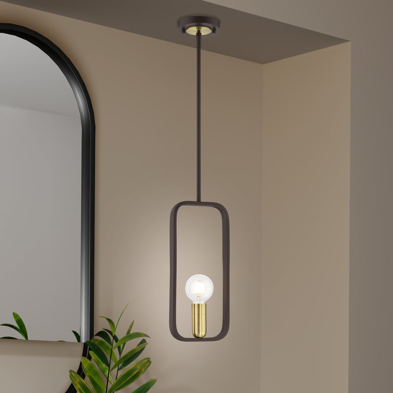 Luminaire suspendu géométrique 1 lumière Zainea
