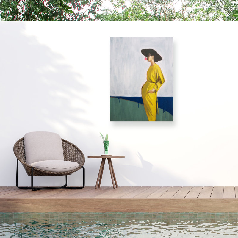 Alexander Grahovsky  1993 Outdoor  Canvas, H 14 po x l 19 po
