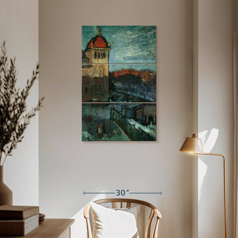 Palais Sirci des arts de Barcelone, H 57 po x l 36 po