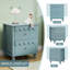 Table de chevet en forme de nuage de 19,7 po Dorlan-382170847