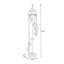 Lampes sur pied bronze et fer