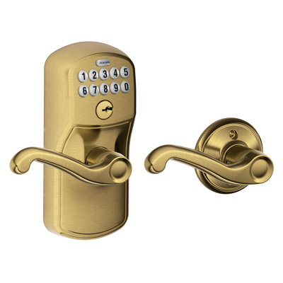 Flair Door Lever with Plymouth Trim